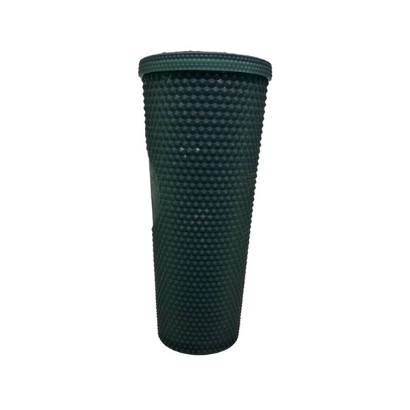NWOT Starbucks 2022 Venti Green Soft Touch Jelly Studded Cold Tumbler 24 oz - Picture 2 of 8